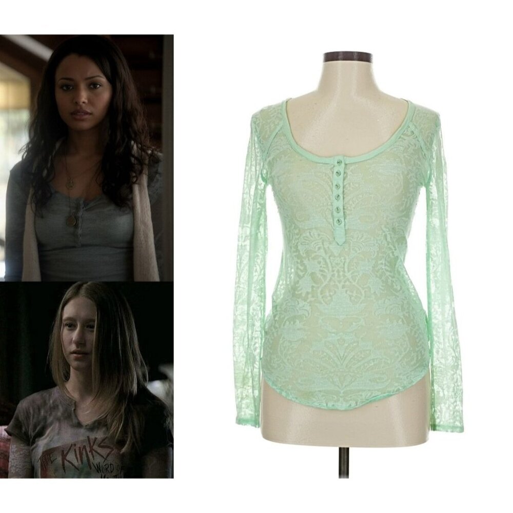ASO BONNIE BENNETT THE VAMPIRE DIARIES VIOLET HARMON AMERICAN HORROR STORY Top